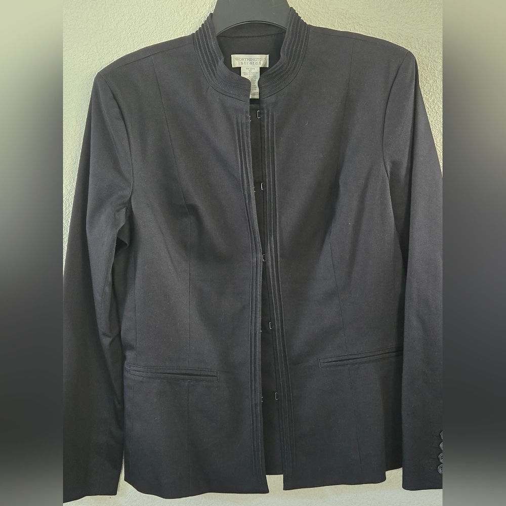 Worthington Black Women's Blazer - Picture 8 of 11